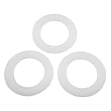 3 Pack Dual Flush Toilet Seal Replacement Kit Compatible with for Glacier Bay 83SGB, Rubber Bowl Gasket for Tank Leakage Repair, Direct Drop-in Installation