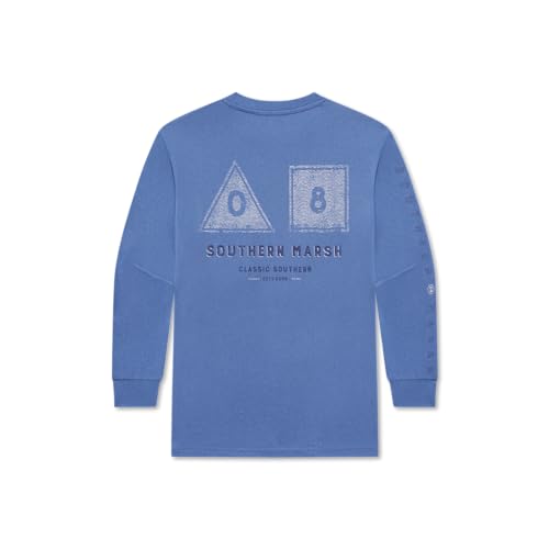 Southern Marsh Youth’s FieldTec Featherlight - Navigation T-Shirt – Long Sleeve Casual Graphic Tee