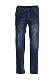  s.Oliver RED LABEL Jungen Skinny Seattle: Cordhose im Used-Look blue 158.REG