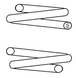 Federform: Spiralfeder Cs Germany 14.774.406 Tieferlegungsfedern
