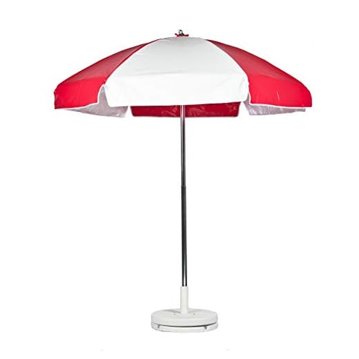 6.5' Striped Lifeguard Umbrella