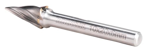 Fraise rotative alu Makita B-52853 ébavurage précis queue 6mm - 4