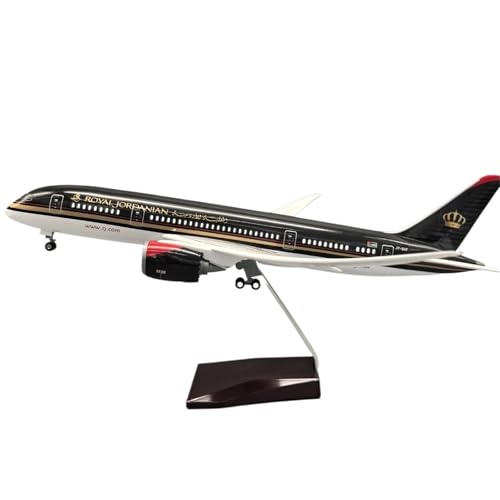 Modelo de avión en miniatura Boeing 787 de 43 cm, el regalo ideal para amantes de la aviación