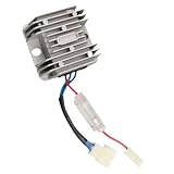Yinhing Regolatore di Tensione della Corrente di Avviamento Elettrico per Generatori 178/186/188F Raddrizzatore di Alta qualità per Applicazioni con Motozappa Corrente di Esercizio 12 V 8 A Facile da