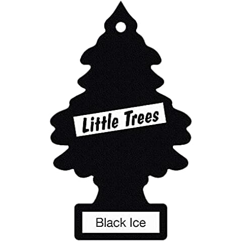 Little Trees Air Freshener Tree MTR0004 Black Ice Fragrance For Car Home Boat Caravan - Single Pack Cover