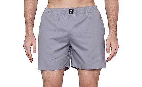 Image of PB & J Men's Cotton Boxers Pack of 3 | Premium Bottom wear | Boxer Shorts for Men | (Assorted Boxers- Colors May Vary)