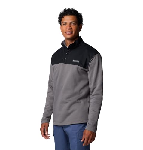 Image of Columbia Men's Pitchstone Overlay Half Snap