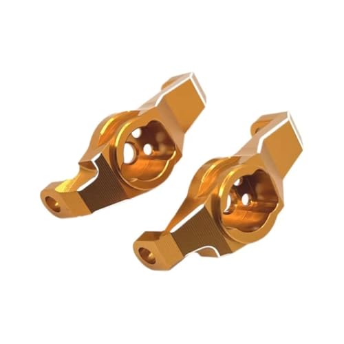 RC Juguetes Repuestos Para WLtoys 104006 104010 104020 104026 Metal Eje Delantero En Forma De C Para Asiento Accesorios De Actualización Para Coche Teledirigido(Yellow)