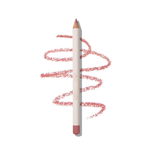 LAURA GELLER NEW YORK Marble Lips Multidimensional Liner - Marbleized Smooth Glide Sharpenable Lip Liner for Fuller Lips (01 Poetic Pink)
