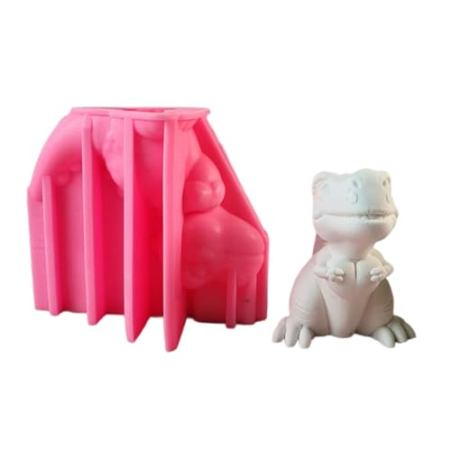 Moule silicone dinosaure pour fabriquer des cadeaux de table en plâtre
