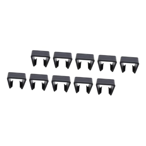 NIYANGLE 10 Piezas Clips de Plástico para Muebles de Ratán Sujetadores Ajustables para Sofás de Exterior Clips de Alineación para Muebles de Jardín Resistentes al Calor Intemperie