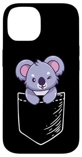 Cute Funny Kids Mens Womens Girls Pocket Koala Lover �X�}�z�P�[�X iPhone 14 �p