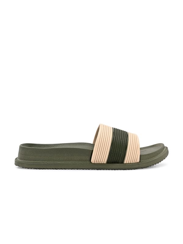 Image of SLIPOVER Flip Flop Slippers for Men (Twin Shade) Stylish|Comfortable|Soft|Lightweight|Anti-Skid|Lab tested|Casual|EVA Slippers|Chappal|Slides