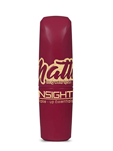 Image of INSIGHT Matte Lipstick | Soft Matte Finish | Highly Pigmented Formula | Ultra Creamy | Intense Color Payoff | Fade-Proof Lipstick |A8 - 4.2g