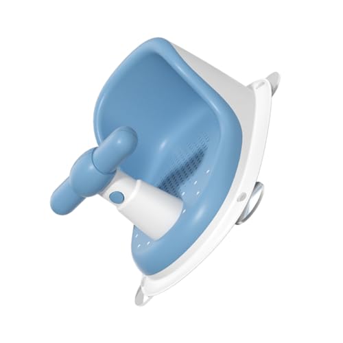 Siège de bain pour bébé stable en PP bleu accessoire de sécurité nourrisson