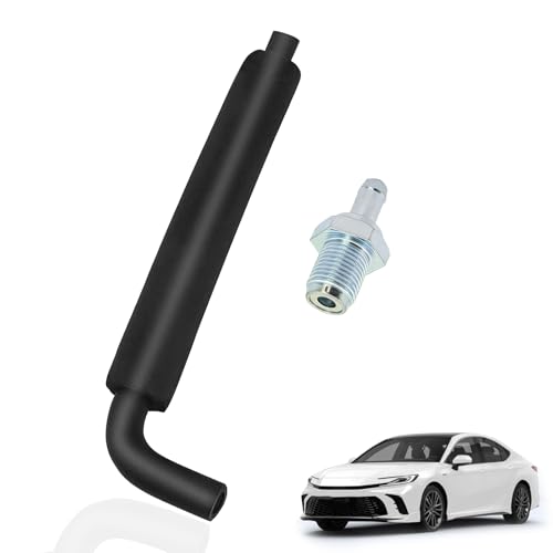 Dunviku Genuine OEM Replacement PCV Valve and Hose Kit 12204-28020 12262-28021 for Toyota 2 4L Engine Fits Camry Corolla Highlander RAV4 Solara Matrix Scion tC xB Lexus HS250h 2002-2018 Models
