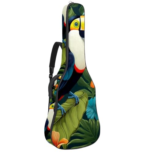 Sac pour guitare acoustique imperméable 42.9x16.9x4.7 in avec compartiment accessoires