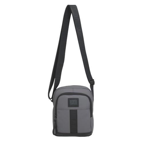 Pepe Jeans Hoxton Borsa A Tracolla Grigio 17X22X8 Cm Poliestere E Pu By Joumma Bags, Grigio, Taglia Unica, Tracolla - 8