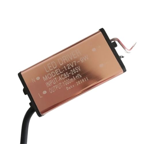 Transformador LED 12V sin parpadeos y resistente a la lluvia exterior