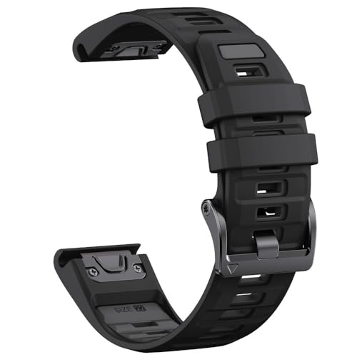 QuickFit 26mm 22mm c[gVRXgbv Garmin Fenix E 8 7X 7 6 6X Epix Pro Gen 2 51mm 47mm TactixEHb`ohANZT[ ubN _[NO[AQuick Fit 2
