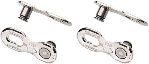 Shimano 11 Speed Quick-Link Connector SM-CN900 Silver 2 Pairs in Ziplock Bag
