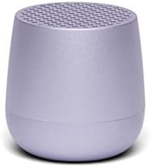 Lexon Portable Bluetooth Speakers MINO+, HD Sound for Smartphone, Tablet and Computer, Mini Speaker 3W Wireless with Microphone and Selfie Remote - Light Purple