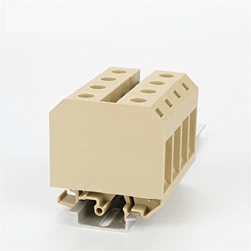 Bloque de terminales carril DIN douki AP35: tapa final para conector SAK35EN, 10 uds 7