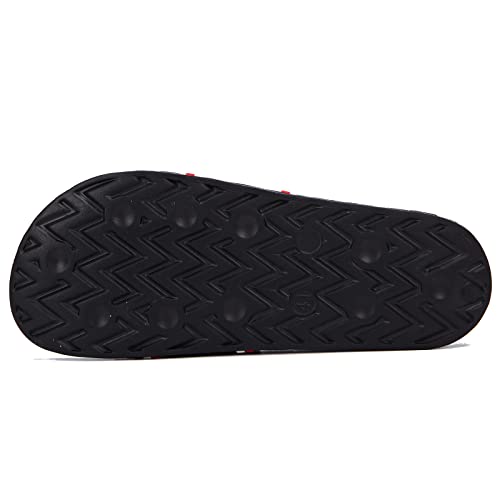 Ifaraday Nasa Slides Sandal For Men Size 11 Black Stripe #TOP3