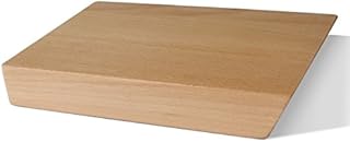 Tagliere in faggio massiccio, con bordo smussato, pratico