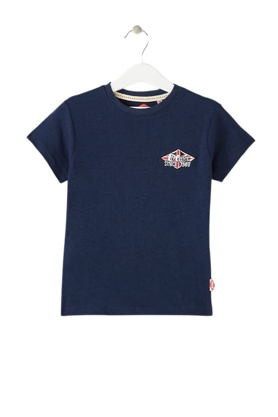 Lee Cooper GLC80701 S1 T-Shirt, Marine, 14 Ans Garçon