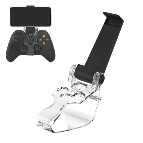 Ouitble X/S Controller Phone Mount, Gamepad Clamp Holder Adjustable Controller Phone Bracket Clips Mount for XboxSeries X S