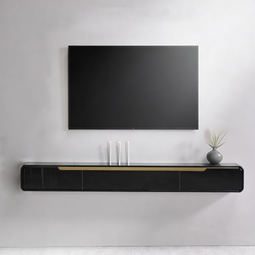 Dawselod Mueble de TV Colgante de Madera