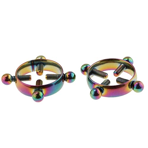 Colcolo 2 peças de aço inoxidável, braçadeira de parafuso, 4 parafusos, circular, ajuste redondo, jo