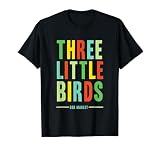 公式 ボブ・マーリー 三匹の小鳥 Tシャツ