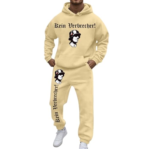 Sweat-shirt et pantalon homme ensemble jogging polaire pour éliminer le coup de froid