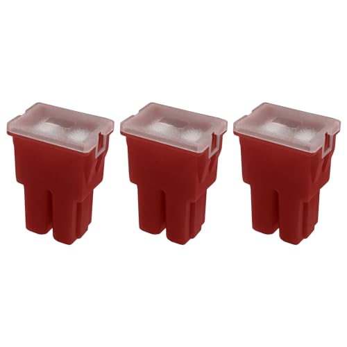 A.A Straight Female Terminal 50 Amp Fuse Replacement for PAL Auto Link, FLF Fuse Cartridge - Automotive Car Truck Audio RV (50A, 3 Pack)