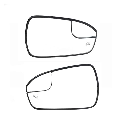Lentille chauffante rétroviseur Ford Fusion contre le givre : miroir électrique inversé premium