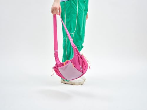 Image of Baboon to the Moon Crescent Crossbody Travel Sling Bag