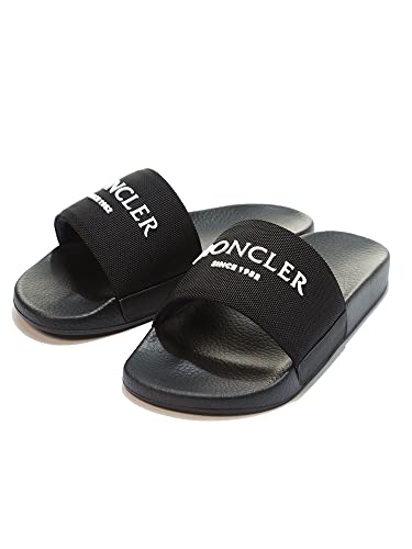 [モンクレール] ロゴ スライドサンダル BASILE X ［MC4C00050M1664］ブラック(999) / 40 [並行輸入品]