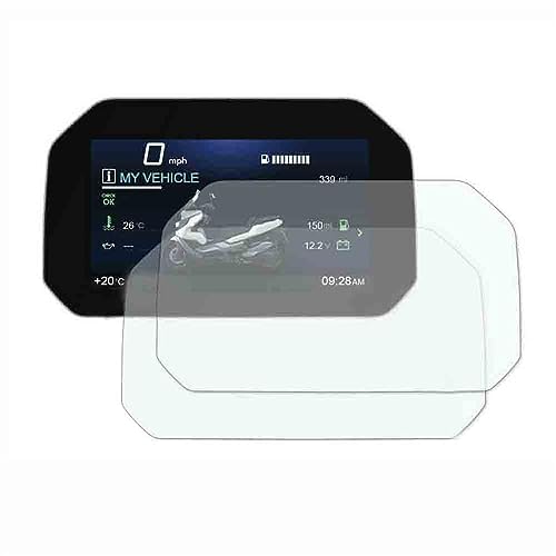 Film d'instrument en polyuréthane anti-éraflures pour écran moto BMW R1250GS