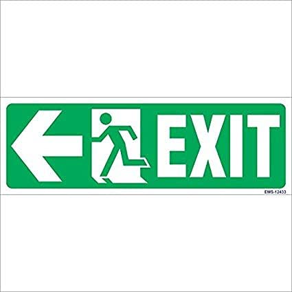 Amazing Sign Night Glow Exit with Arrow Sign Board (Pack of 3) (B0778M9JMY) Amazon Price History, Amazon Price Tracker
