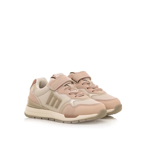 Mtng Unisex Para CriançA. 49111V Sapatilhas Compact Rosa (30), Plano, CordãO, Casual, Moda Infantil - 5