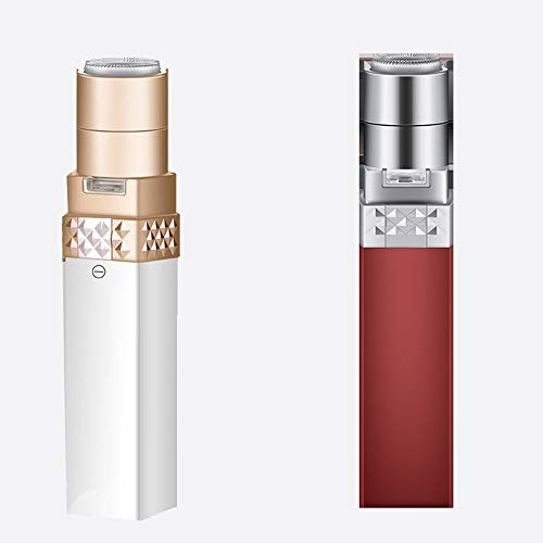 Anself Batom Forma Design Mini Corpo Elétrico Removedor de Pêlos Faciais Rosto Depilador Moda Remoçã
