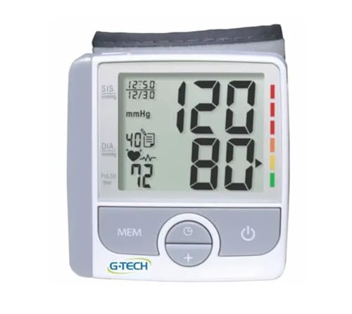 Medidor de Pressão Arterial Digital Automático de Pulso, Modelo GP300, Tensiômetro