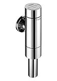 SCHELL 022490699 WC-Spülarmatur SCHELLOMAT SILENT ECO, DN20 , Spülarmatur / WC Druckspüler ¾“ , Ganzmetall-Spülarmatur mit Drucktaste, mit Rohrunterbrecher, 1 – 1,3l/s; 1,2-5bar; 4,5-9l; ,28 x 26mm