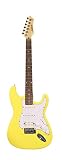 Ashton SPAG232YL - Guitarra eléctrica, amarillo