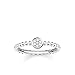 Produktbild Thomas Sabo Damen-Ring Glam & Soul 925 Sterling Silber Diamant Pavè weiß Gr. 56 (17.8) D_TR0004-725-14-56