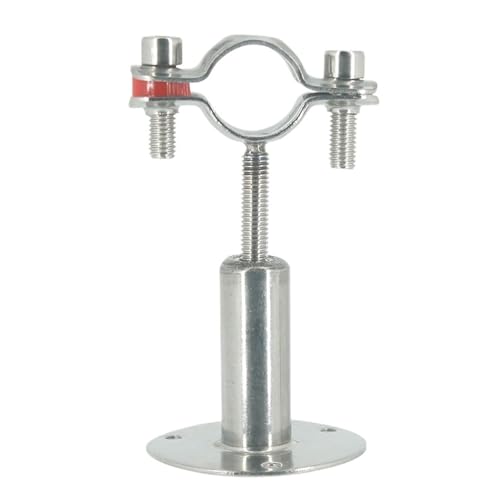 15mm-89mm OD �X�e�����X�X�`�[�� SS304 �p�C�v�N�����v�N���b�v�T�|�[�g�u���P�b�g �x�[�X�v���[�g�t�� �|�[������ 100mm-150mm(60-63mm)