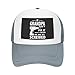 If Grandpa Can't Fix It We're All Screwed Trucker Hat Snapback Mesh Baseball Cap Unisex Gray