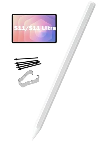 S Pen para Samsung Tab S11 solucione la pérdida de su lápiz con este repuesto original blanco